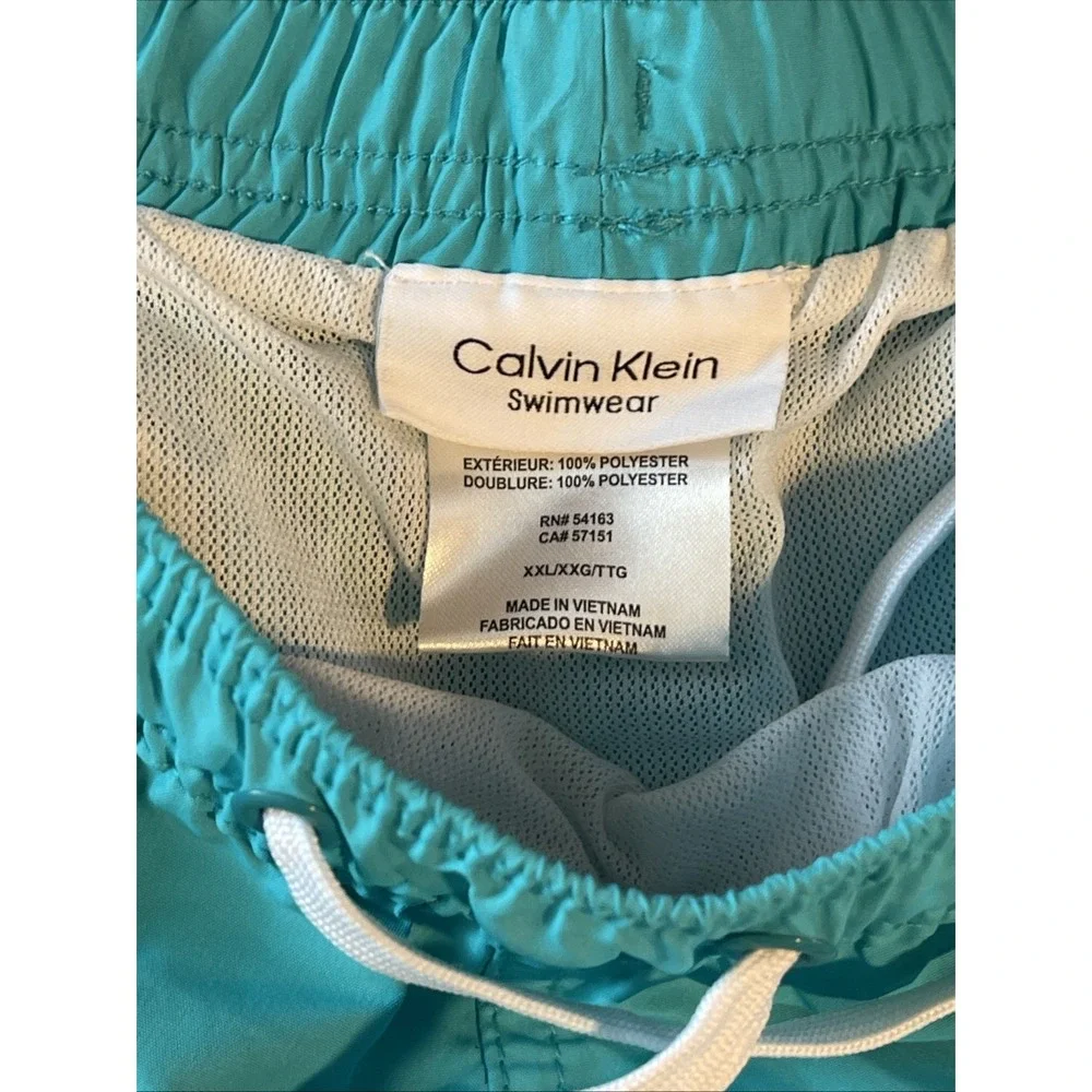Calvin Klein Men Swim Shorts Size XXL Blue